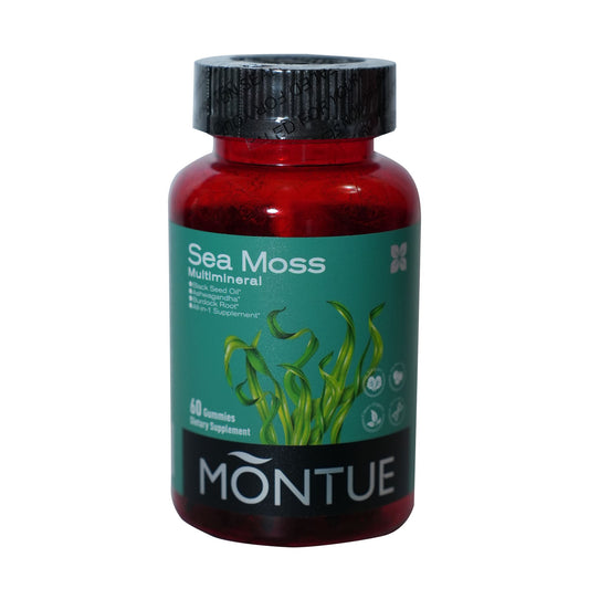 Multimineral Sea Moss & Black Seed Oil & Ashwagandha & Burdock Root & Vitamin D3