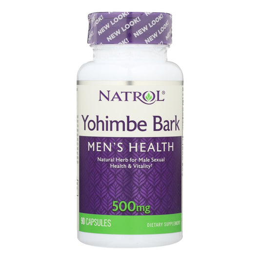 Natrol Yohimbe Bark - 500 Mg - 90 Caps