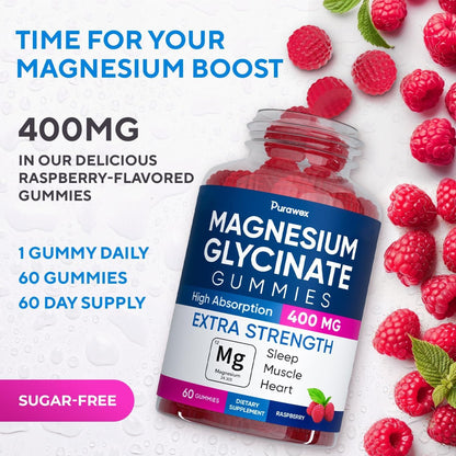 Magnesium Glycinate Gummies 400mg