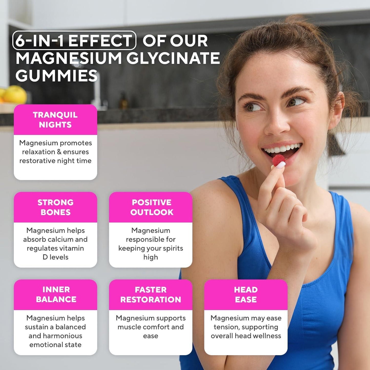 Magnesium Glycinate Gummies 400mg