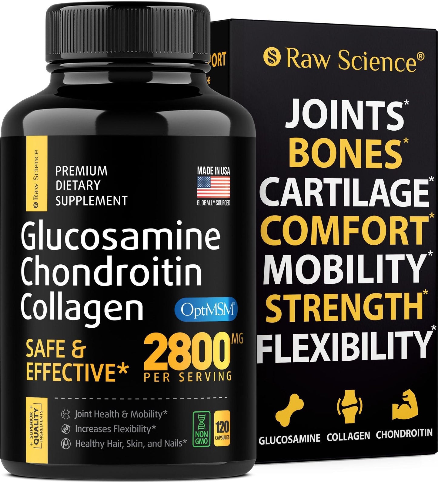 Glucosamine Chondroitin MSM Capsules  Joint Support