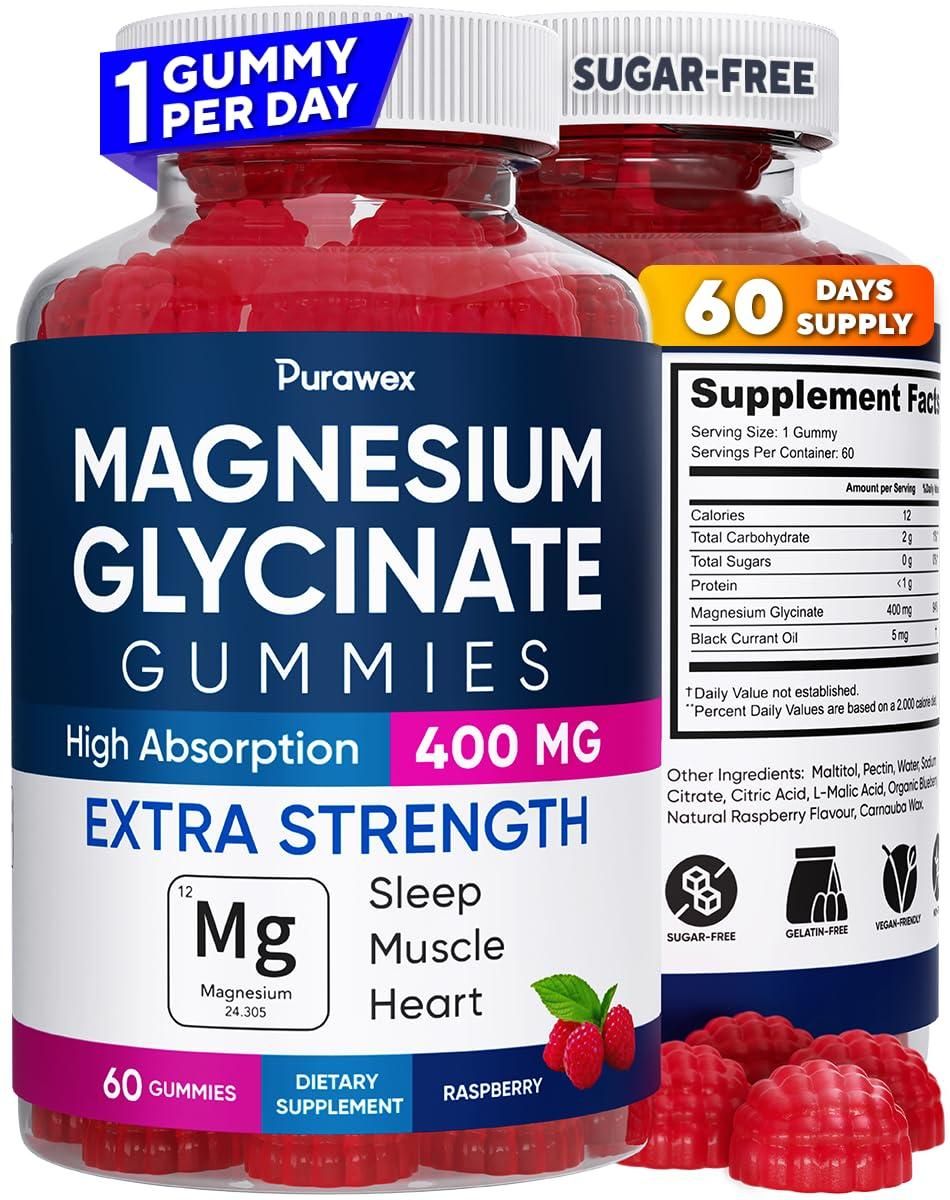 Magnesium Glycinate Gummies 400mg