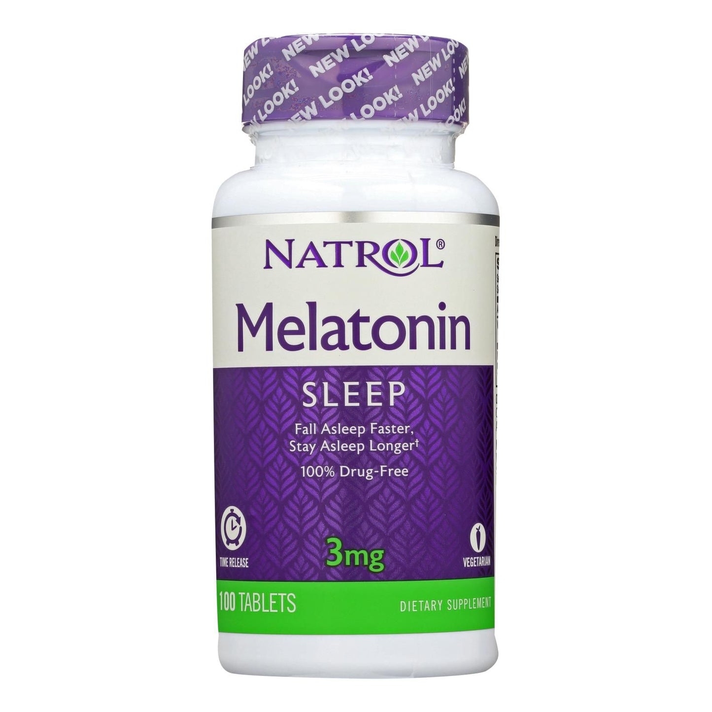 Natrol Melatonin Time Release - 3 Mg - 100 Tablets