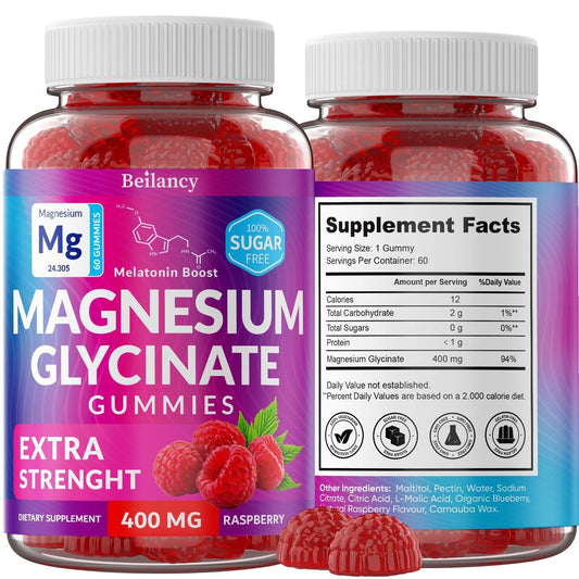 Sleep Support Magnesium Glycinate Gummies 400mg